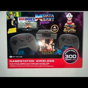 New My Arcade GameStation Wireless Plug&Play Game Console